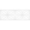 Ekena Millwork Set of Four Panels for 94 1/2"W x 32 1/4"H Otis Fretwork Wainscot Wall Paneling WPKP16X01X47OTS - alternate 2